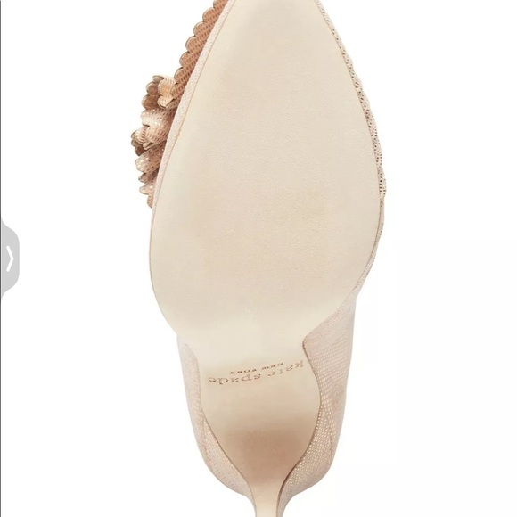 New Kate Spade Alessia Heels 7 Blush - Picture 5 of 8